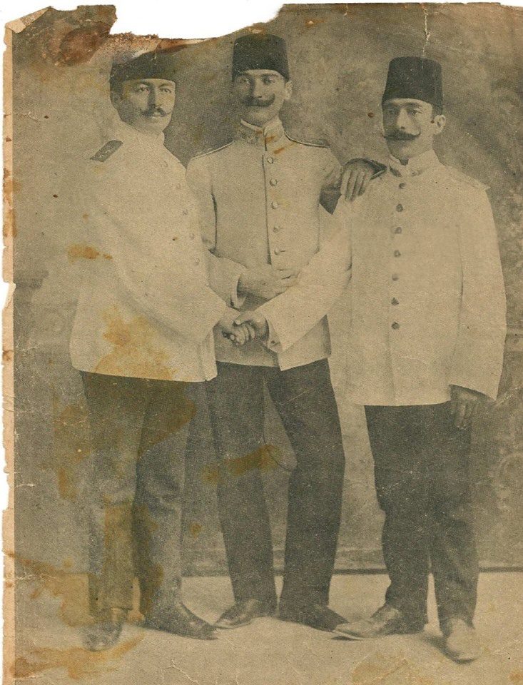 Mustafa Kemal 1906'da Beyrut'ta Lütfi Müfit Özdeş ile