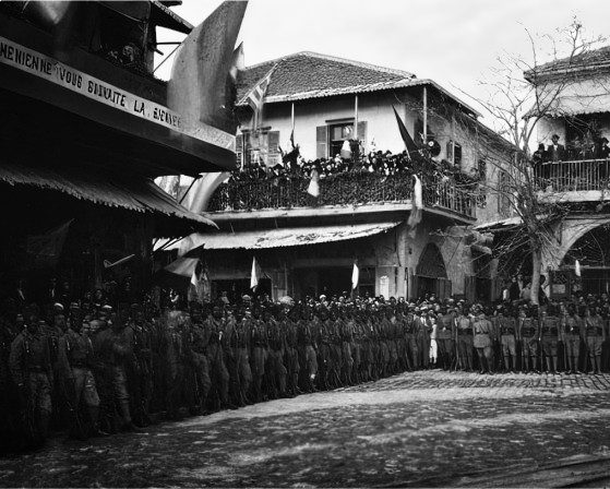 Mersin'de Fransız askerleri, 1919