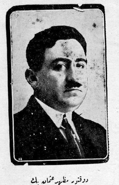 1927 tarihli bir dergide Dr. Mazhar Osman