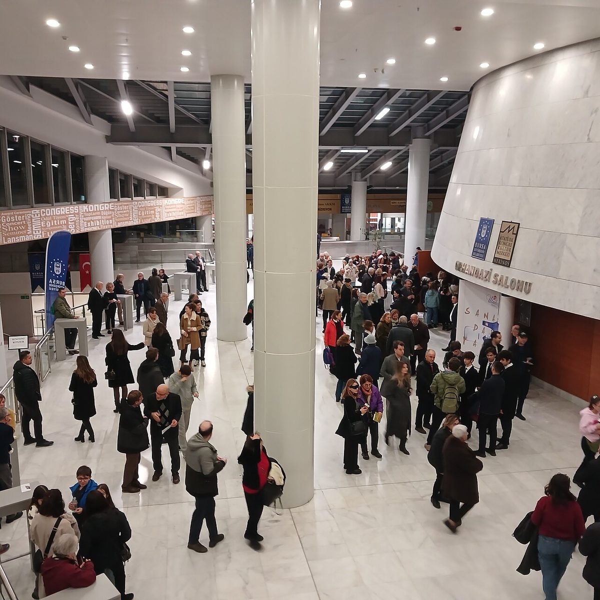 Eski Merinos fabrikası arazisindeki Merinos Atatürk Kongre ve Kültür Merkezi, Bursa