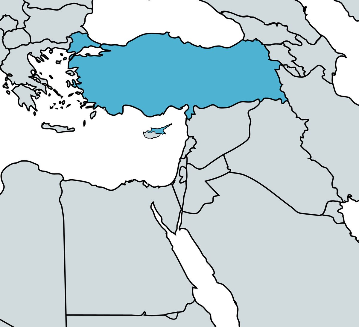 23 Nisan'ı resmî olarak kutlayan ülkeler haritası