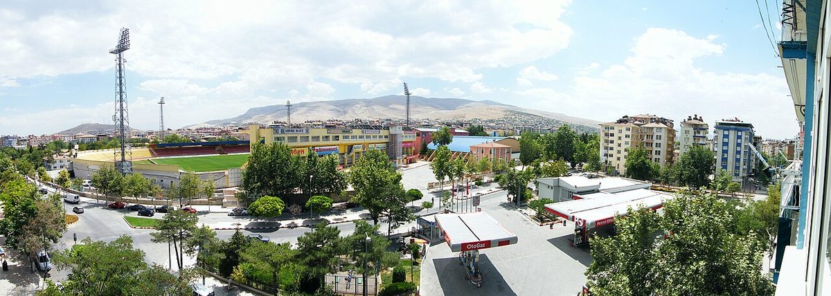 Malatya şehrinin panoraması