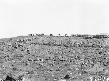 Kevkeb'de bir Avustralya hafif süvari alayı, 30 Eylül 1918