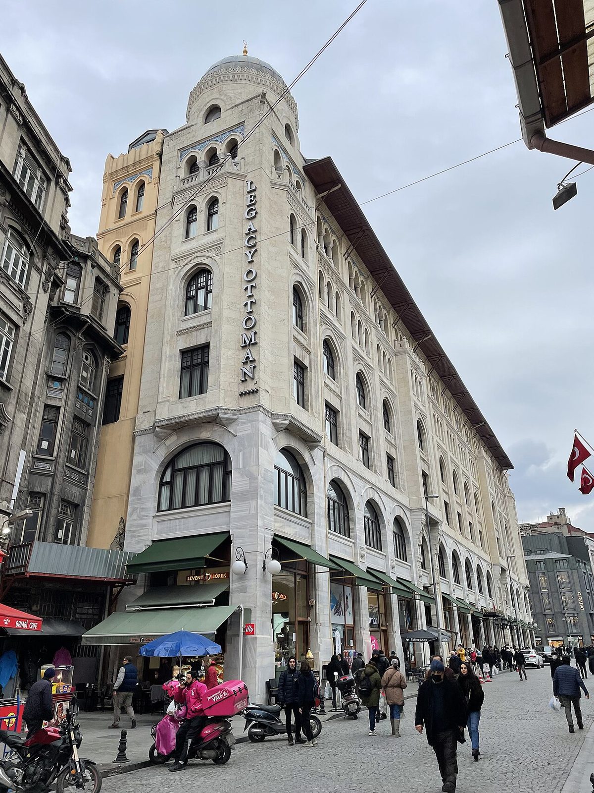Mimar Kemaleddin'in Dördüncü Vakıf Han binası, İstanbul