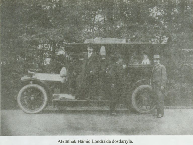 Abdülhak Hâmit Tarhan Londra'da