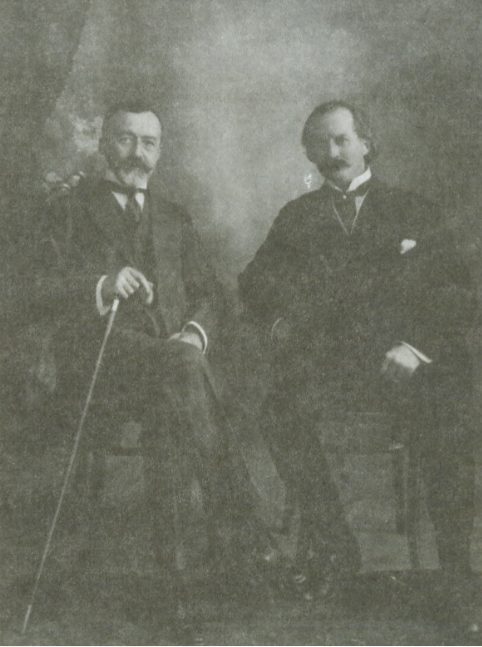 Abdülhak Hâmit Tarhan ile Rıza Tevfik
