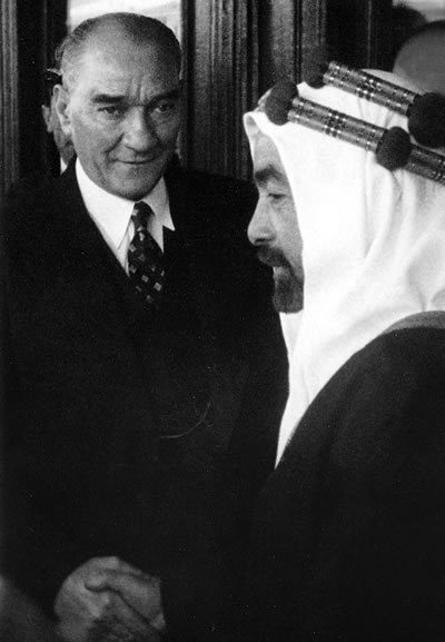 Ürdün Emiri Abdullah ve Atatürk, 1937