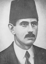 Abdülhak Adnan Bey'in portresi