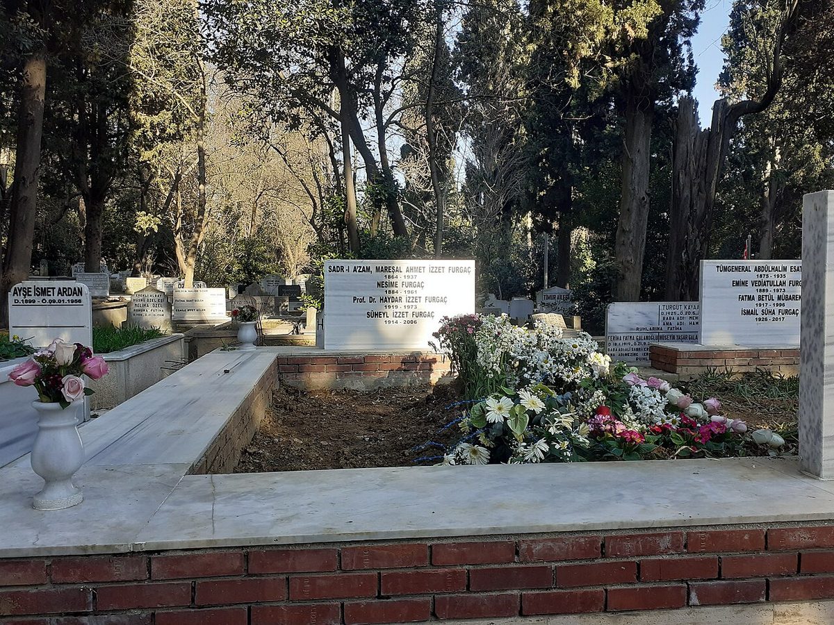 Ahmet İzzet Furgaç'ın aile kabristanı