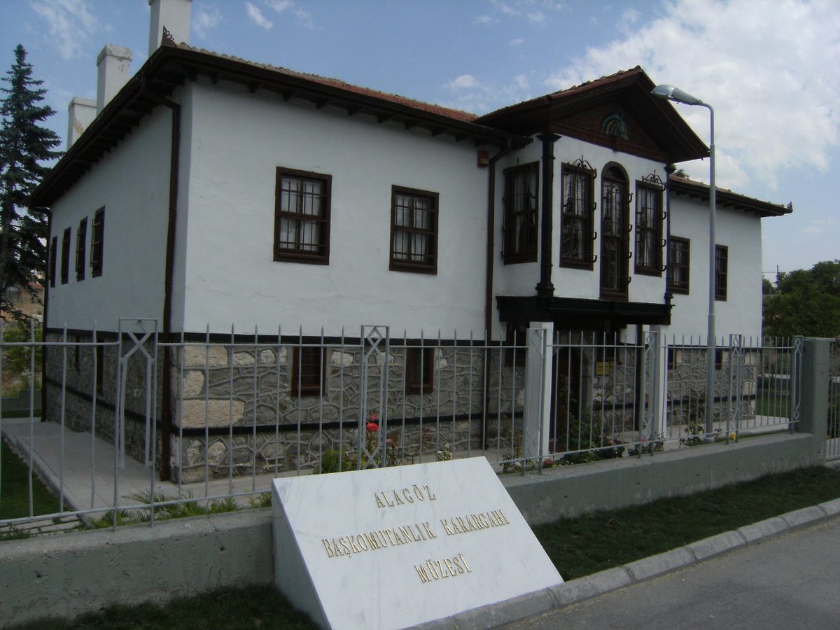 Polatlı yakınlarındaki Alagöz Karargâh Müzesi binası