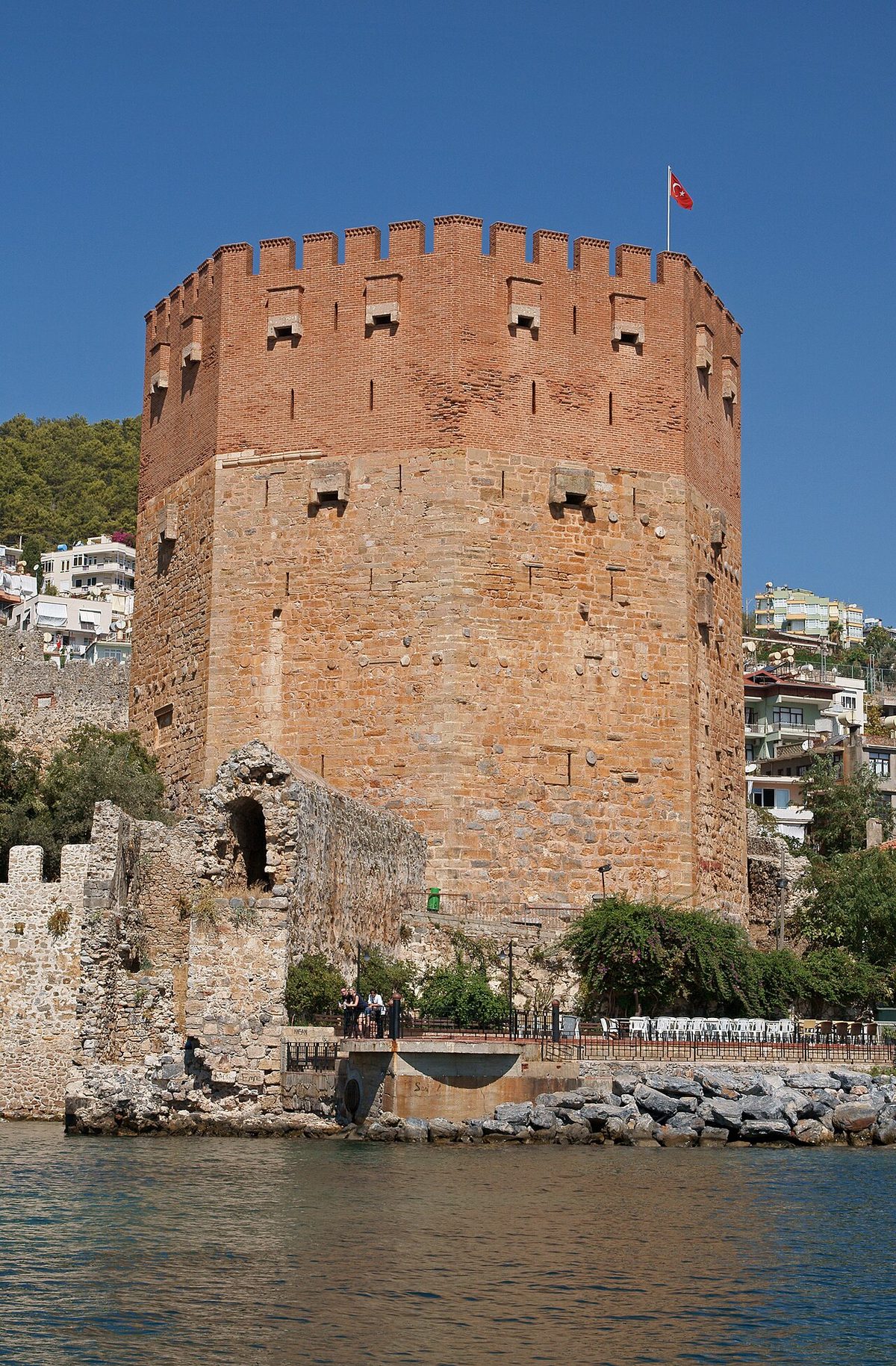 Alanya'daki Kızıl Kule