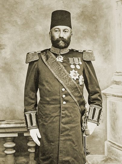 Müşir üniformasıyla Ali Rıza Paşa