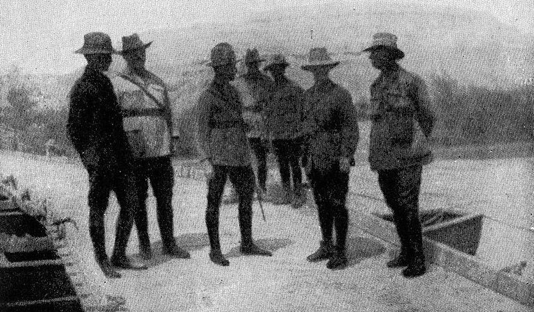 İtilaf komutanlarının Ürdün kıyısındaki toplantısı, 1918