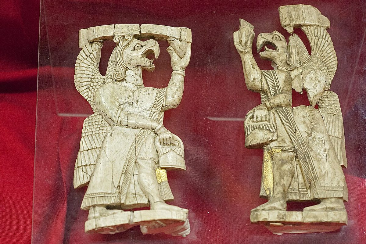 Anadolu Medeniyetleri Müzesi'nde bir sergi salonu