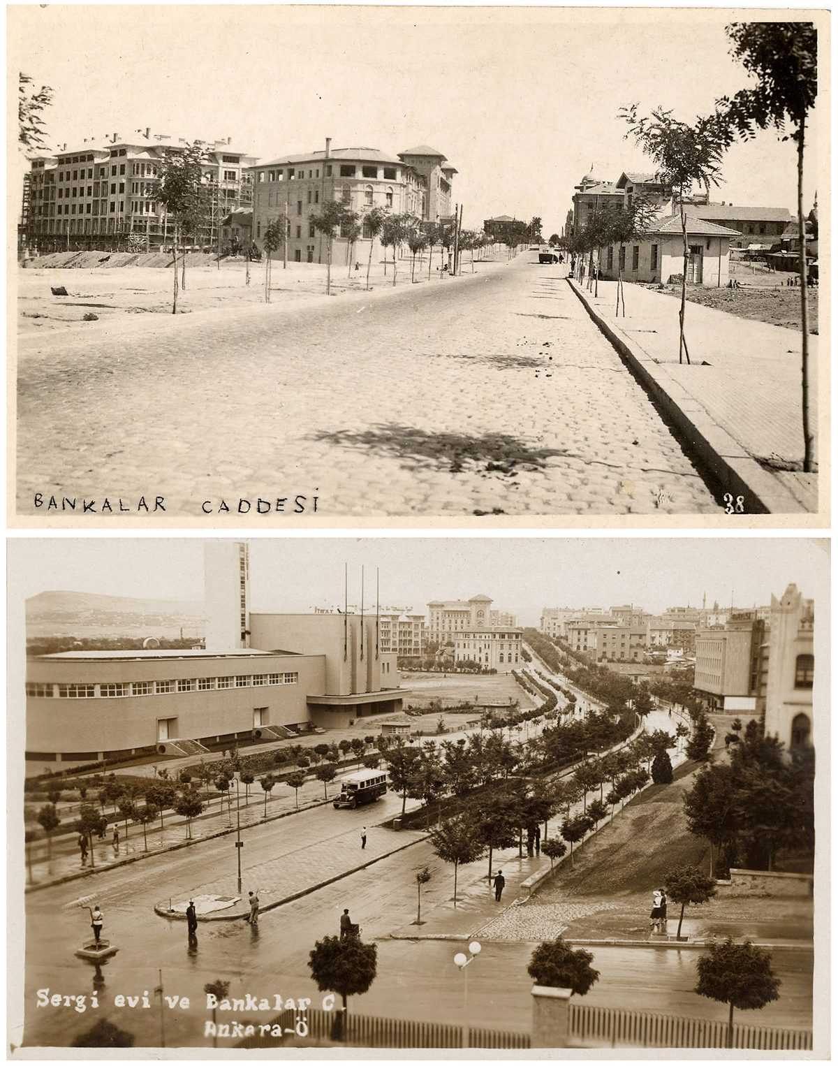 Ankara Sergi Evi ve Bankalar Caddesi