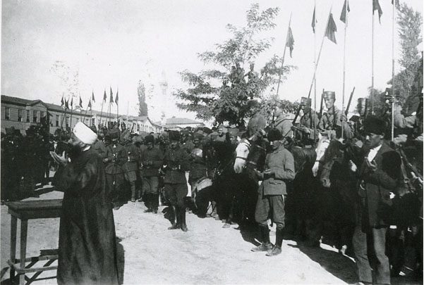 1922'de Ankara Ulus'ta bayram günü