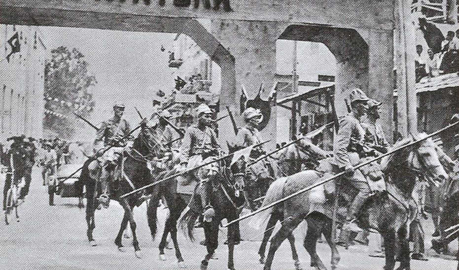 Antakya'ya giren Türk süvari birlikleri, 6 Temmuz 1938