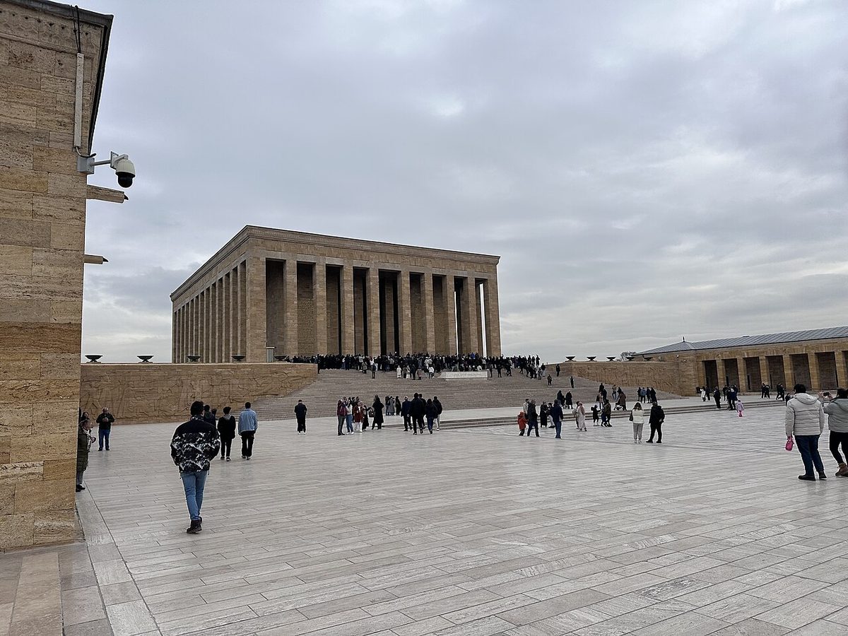 Atatürk'ün 1953'ten beri yattığı Anıtkabir, Ankara