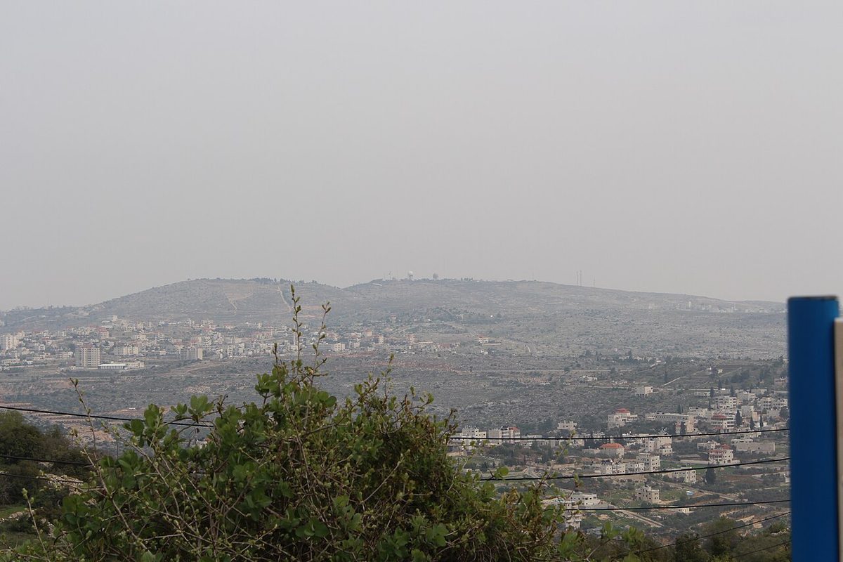 Tel Asur (Baal Hazor) tepesi