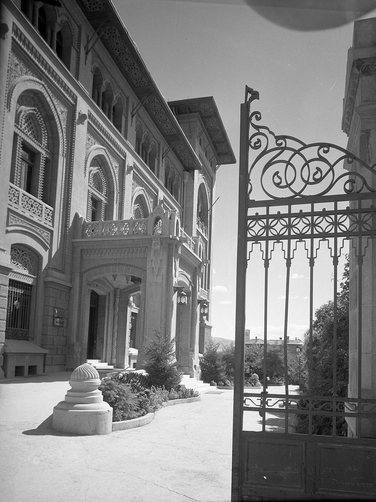 1930'larda Ankara'da Ziraat Bankası binası