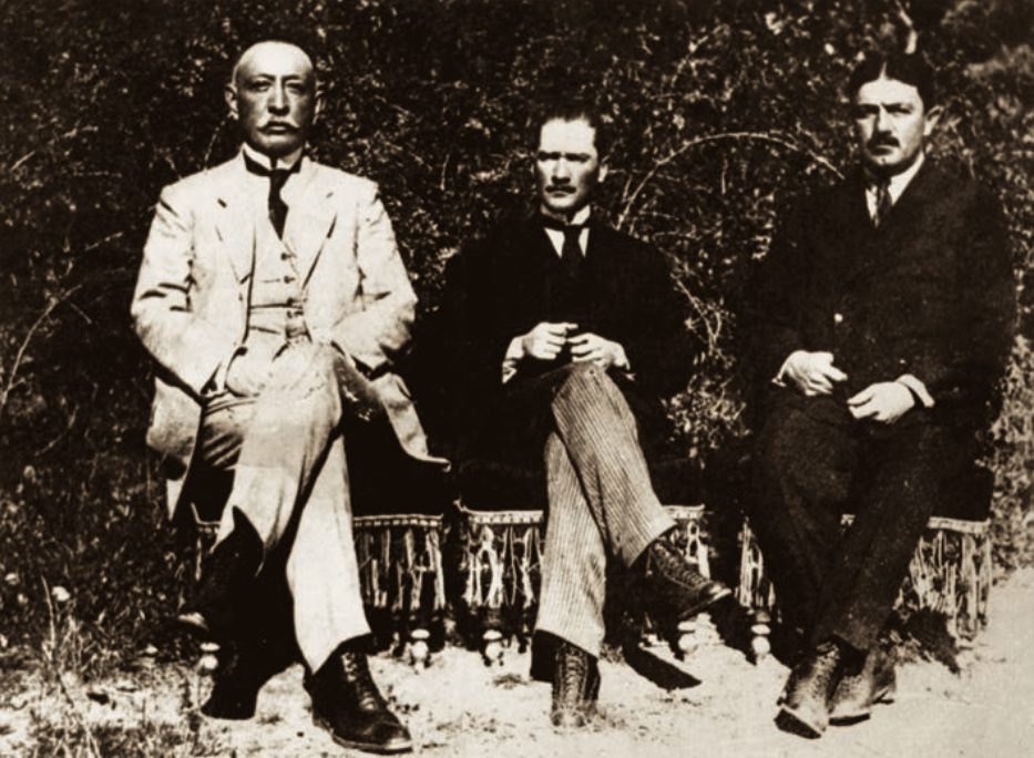 Bekir Sami, Mustafa Kemal ve Rauf Bey, Ekim 1919