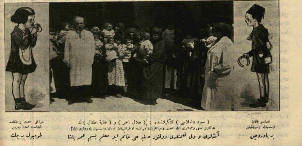 Besim Ömer Paşa ve Safiye Ali Süt Damlası'nda