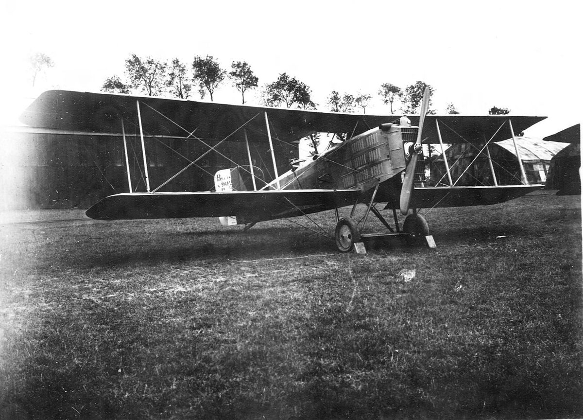 Breguet 14 tipi bir keşif uçağı