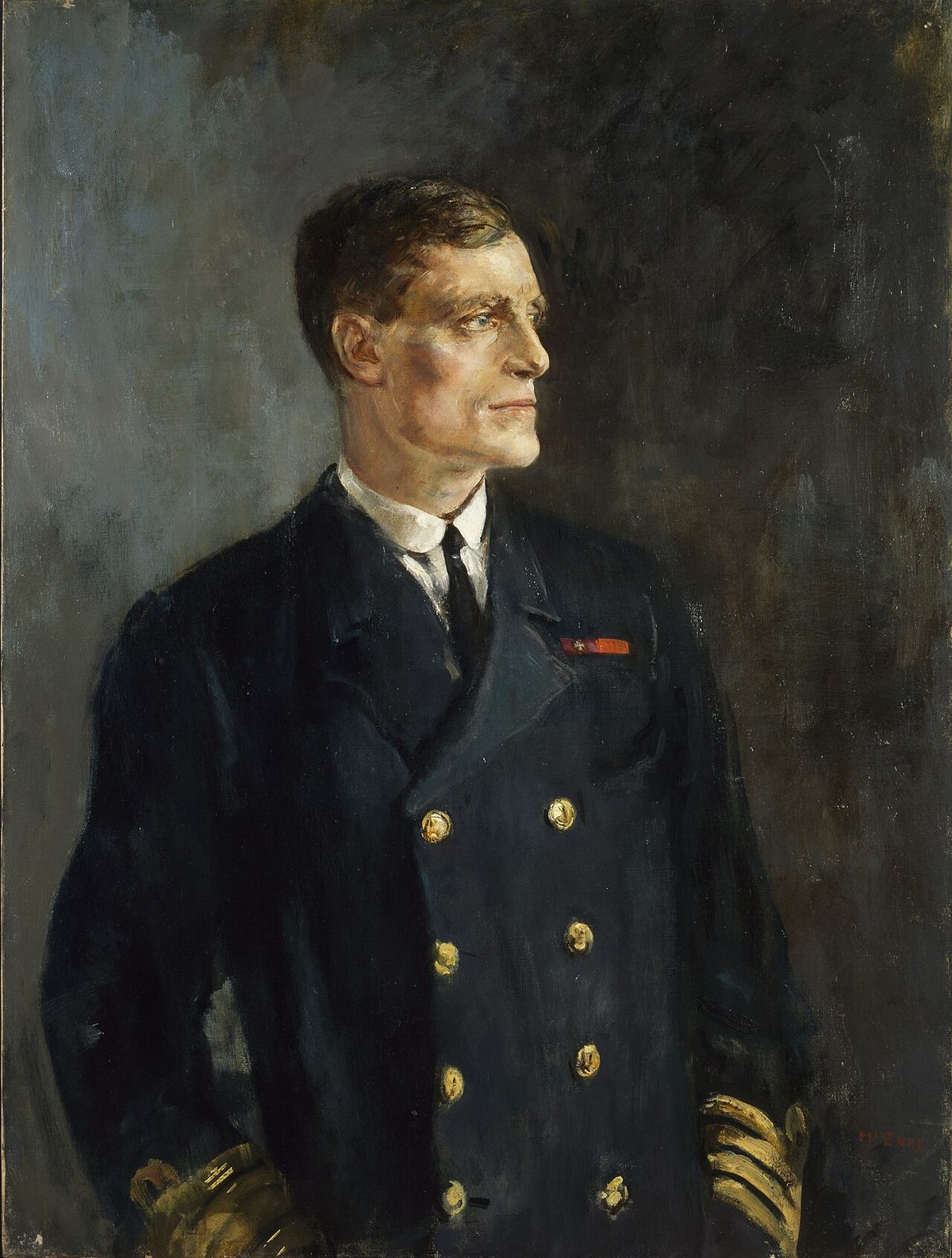E11 komutanı Martin Nasmith'in 1918 tarihli portresi