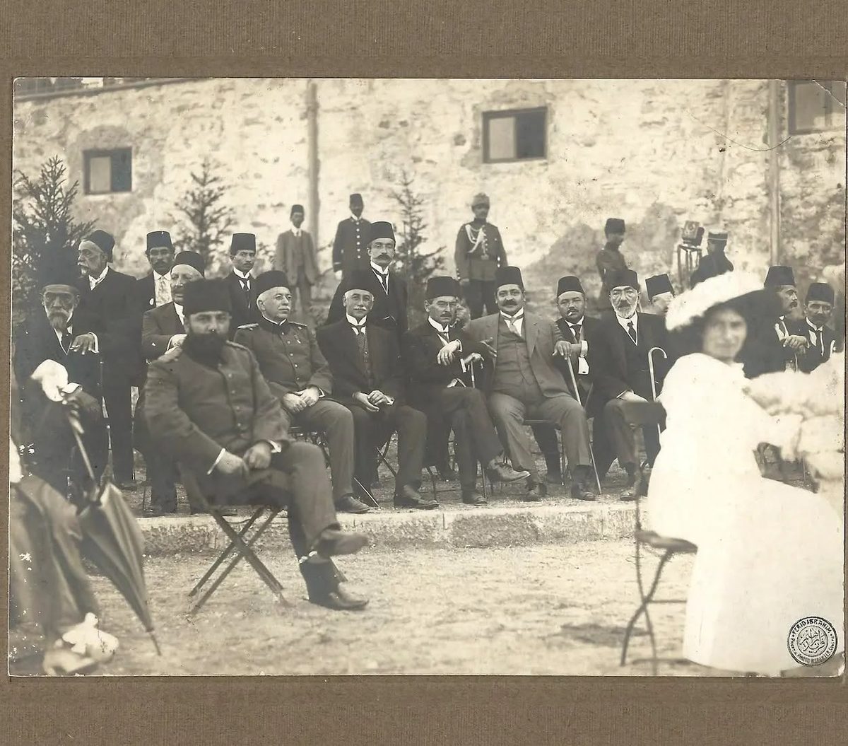 Cemal Paşa, Talat Paşa, Cavit Bey ve öbür devlet adamları