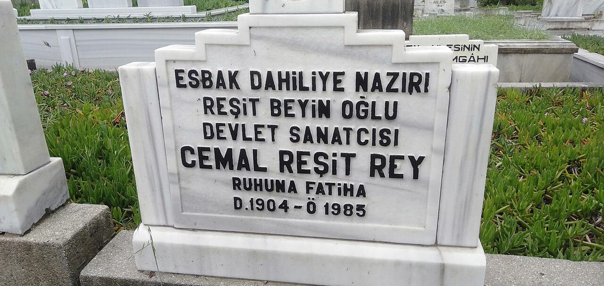 Cemal Reşit Rey'in Edirnekapı'daki kabri