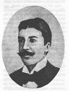 Cenap Şahabettin portresi
