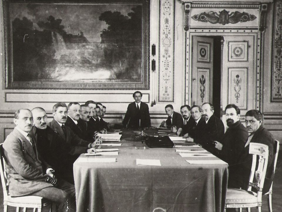 Moskova Antlaşması'nın imza töreni, 16 Mart 1921