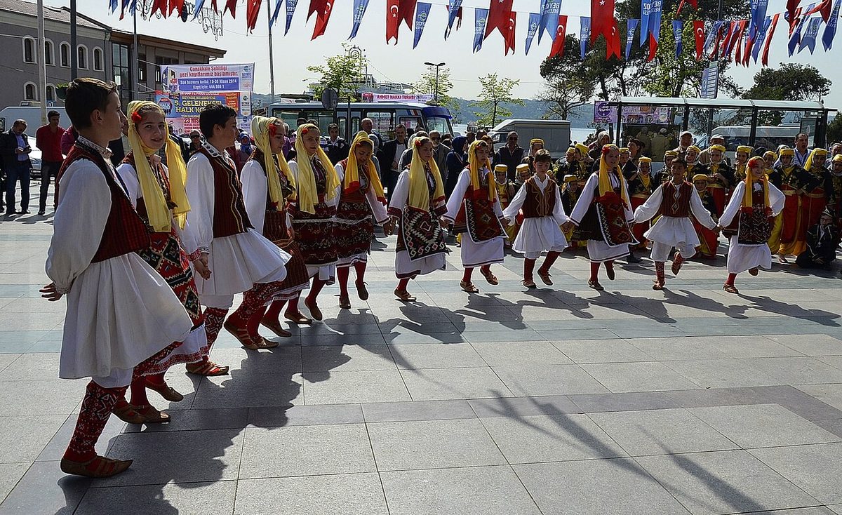 23 Nisan kutlamasından bir görüntü