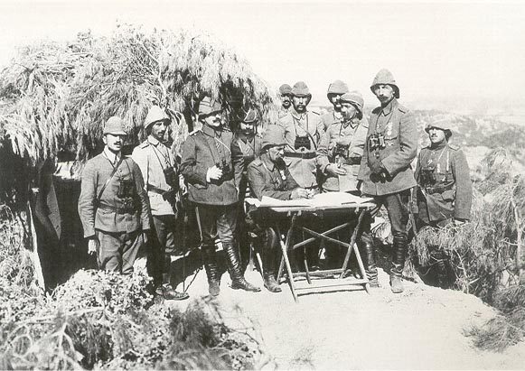 Çanakkale cephesinde III. Kolordu komutanları