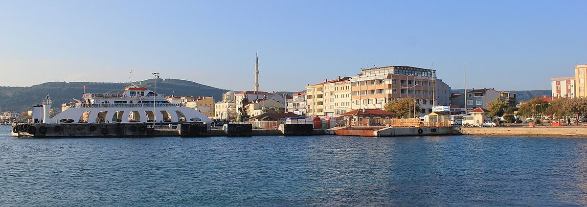 Eceabat kıyısı, Gelibolu Yarımadası