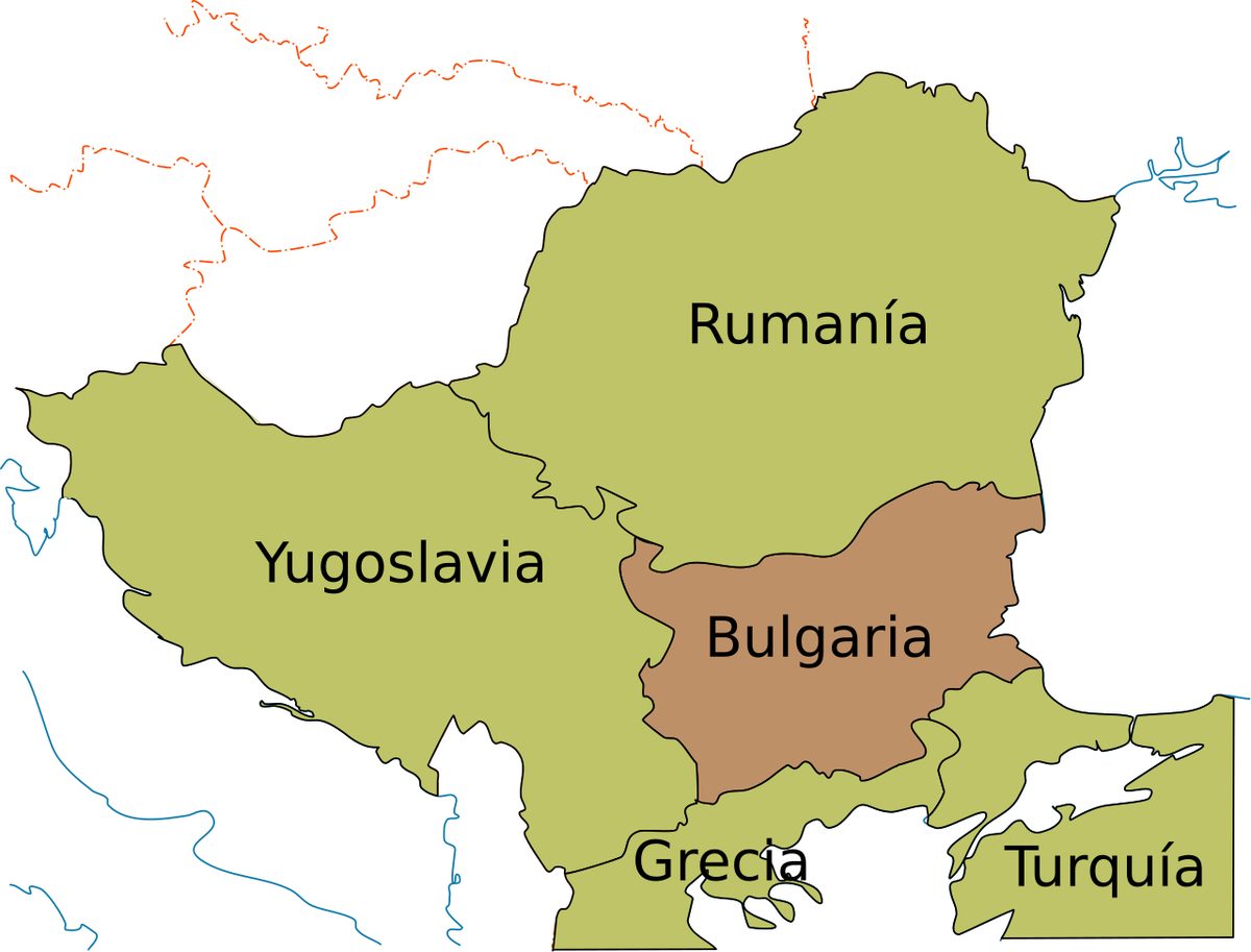 1934 Balkan Paktı (Balkan Antantı) üyeleri