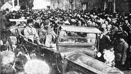 Enver Paşa 1918'de Batum'da