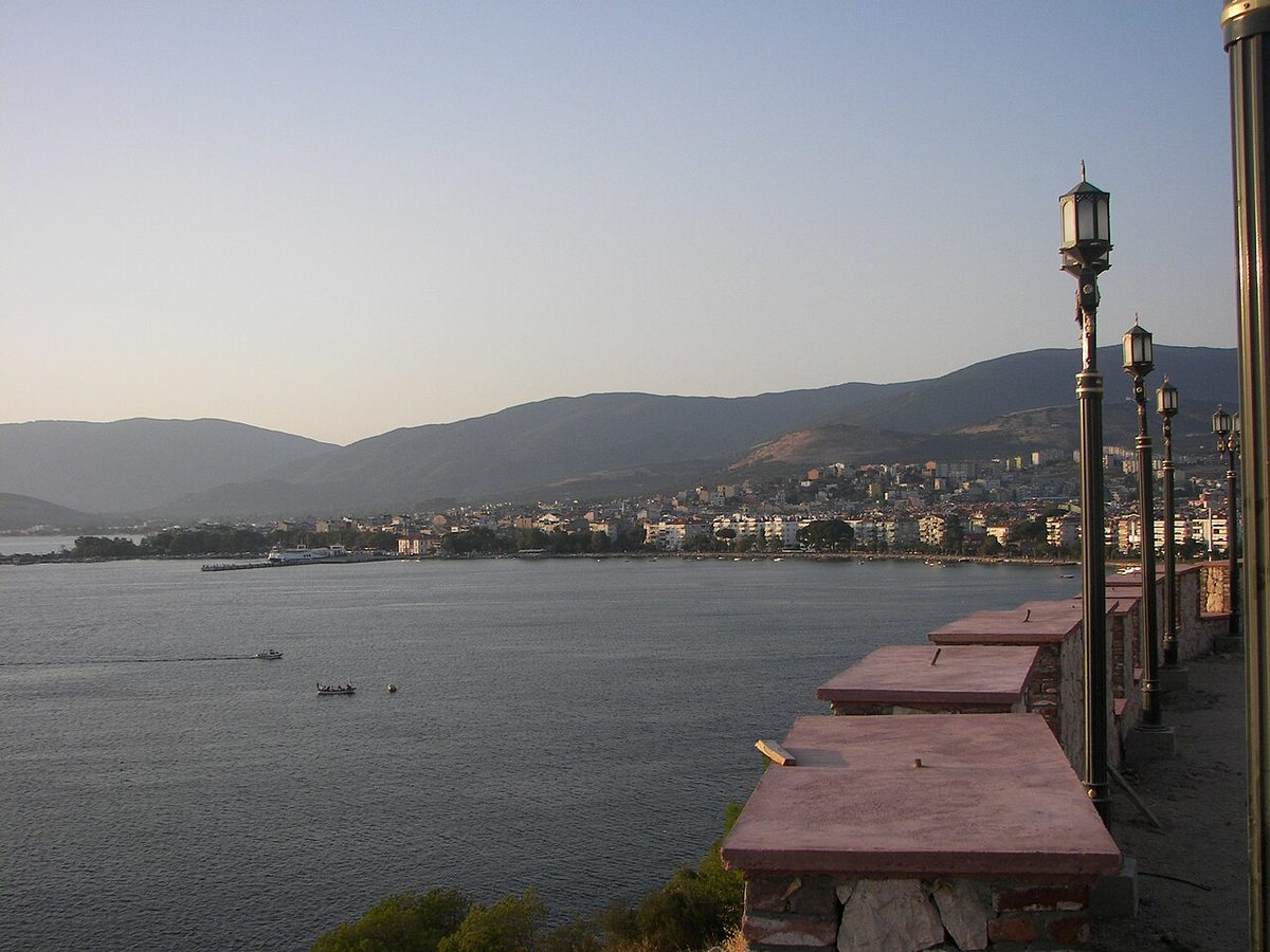 Erdek kıyısının görünümü