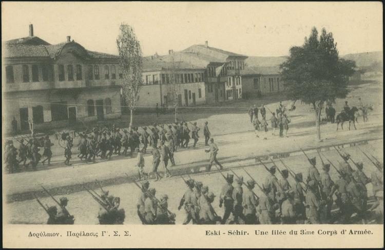 1921 yazında Eskişehir'de Yunan 3. Kolordusu'nun bir kolu