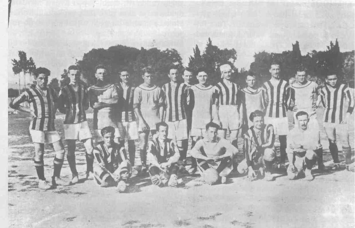 18 Mayıs 1923'te oynanan bir maçtan görüntü