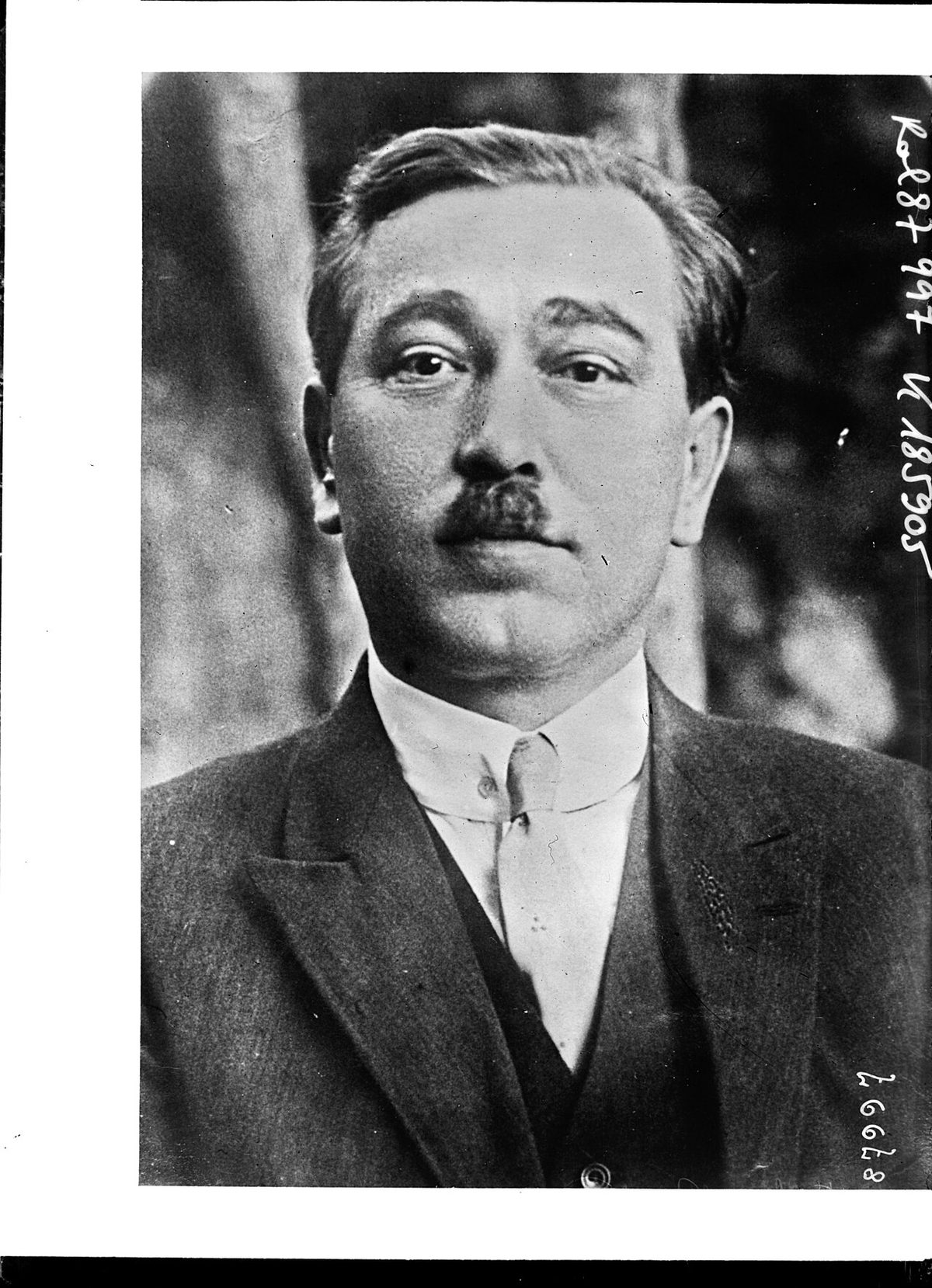Fethi Bey, Fransız basın ajansı fotoğrafı