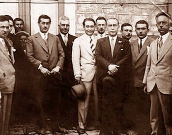 Fethi Okyar ve Serbest Cumhuriyet Fırkası'nın kurucuları, 1930