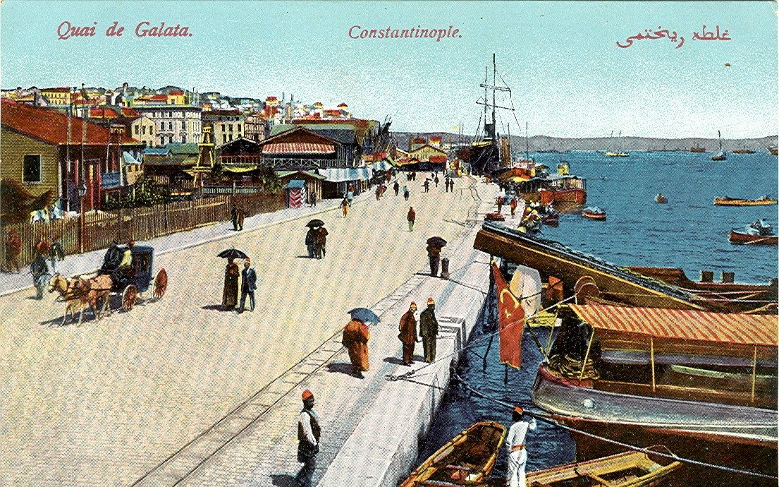 Galata rıhtımı
