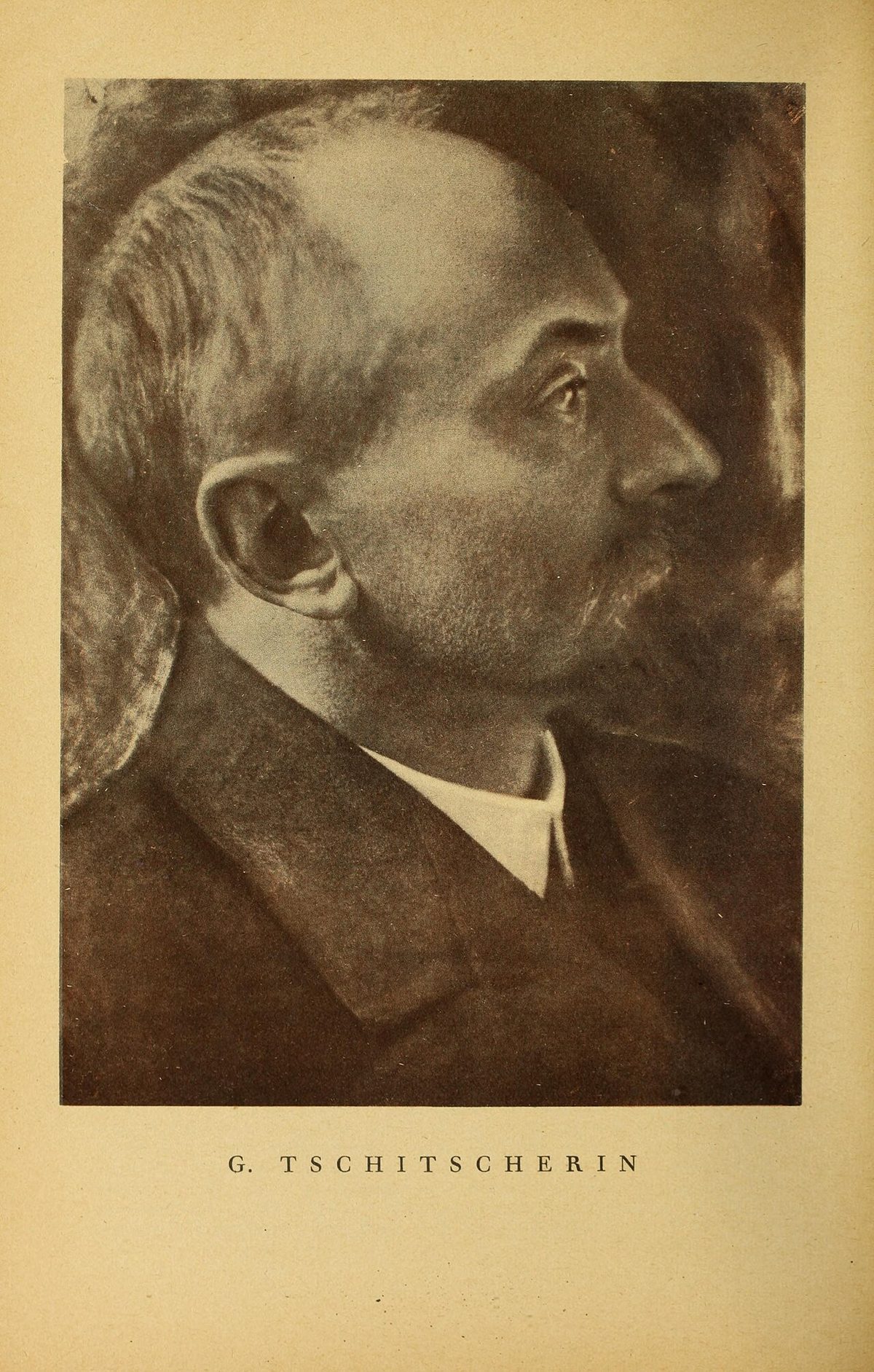 Sovyet Dışişleri Halk Komiseri Georgi Çiçerin, 1921