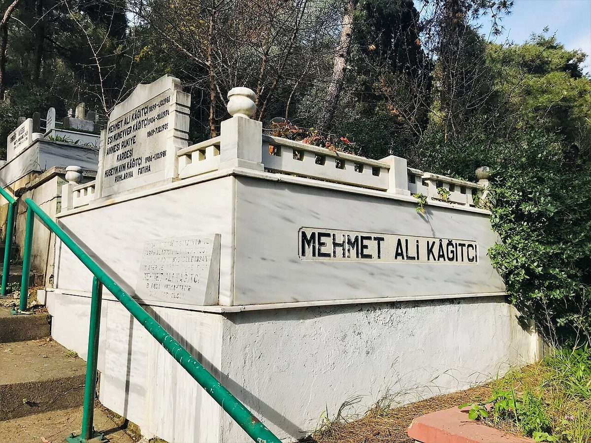 Mehmed Ali Kâğıtçı'nın mezarı