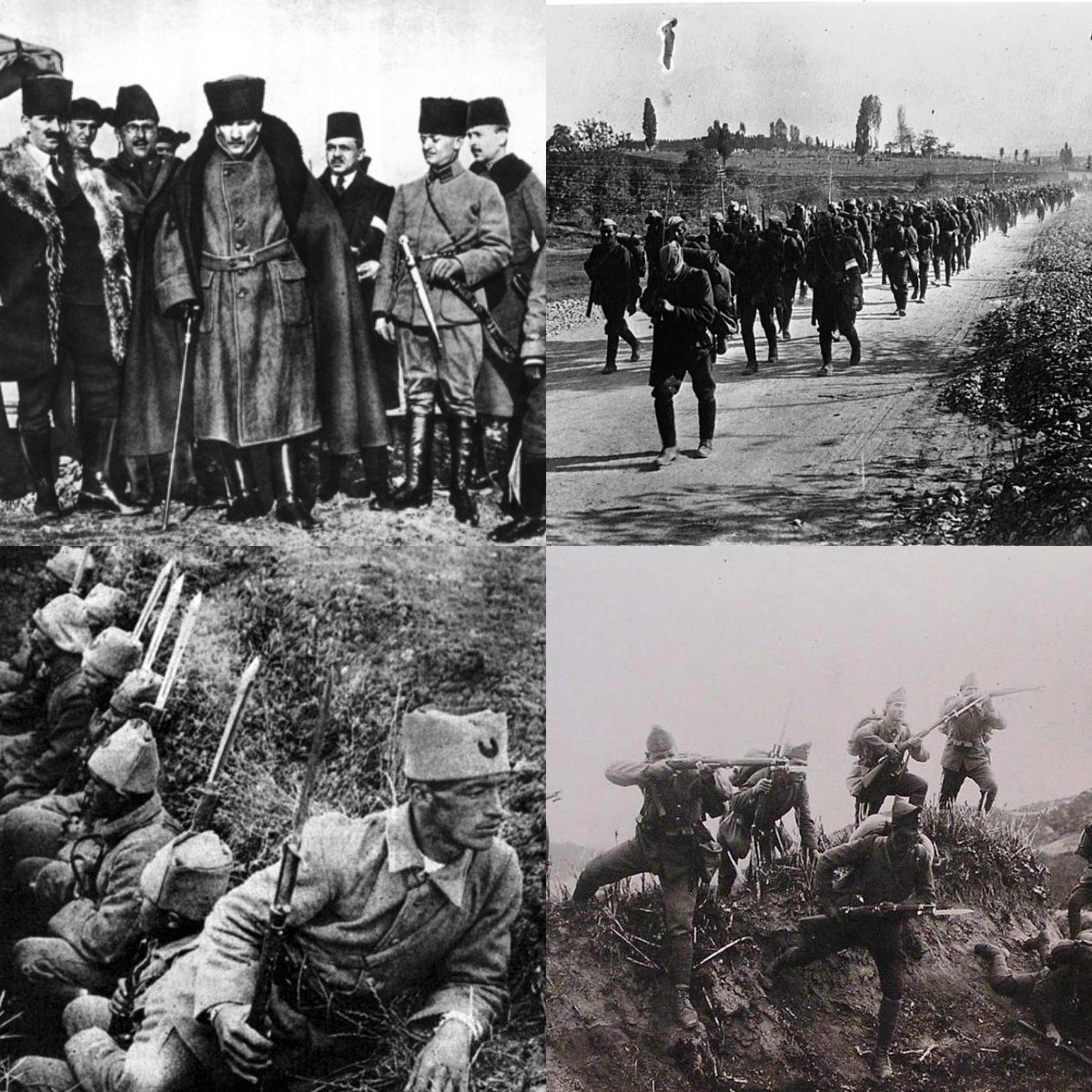 1919-1922 Türk-Yunan Savaşı'ndan sahneler