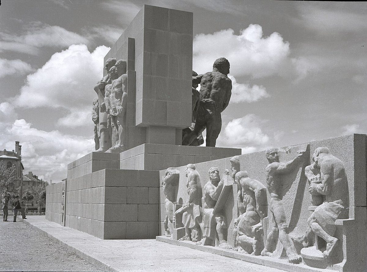 1940'larda Güvenpark ve Güvenlik Anıtı