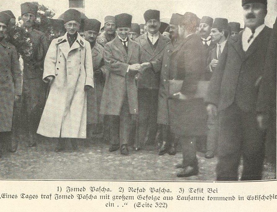 Hans Tröbst ve İsmet Paşa, 1923