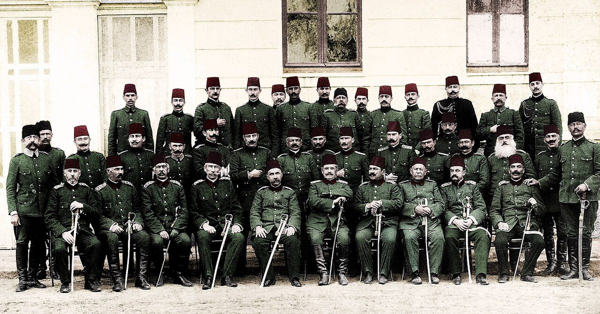 Hareket Ordusu kurmay heyeti, Selanik, 1909