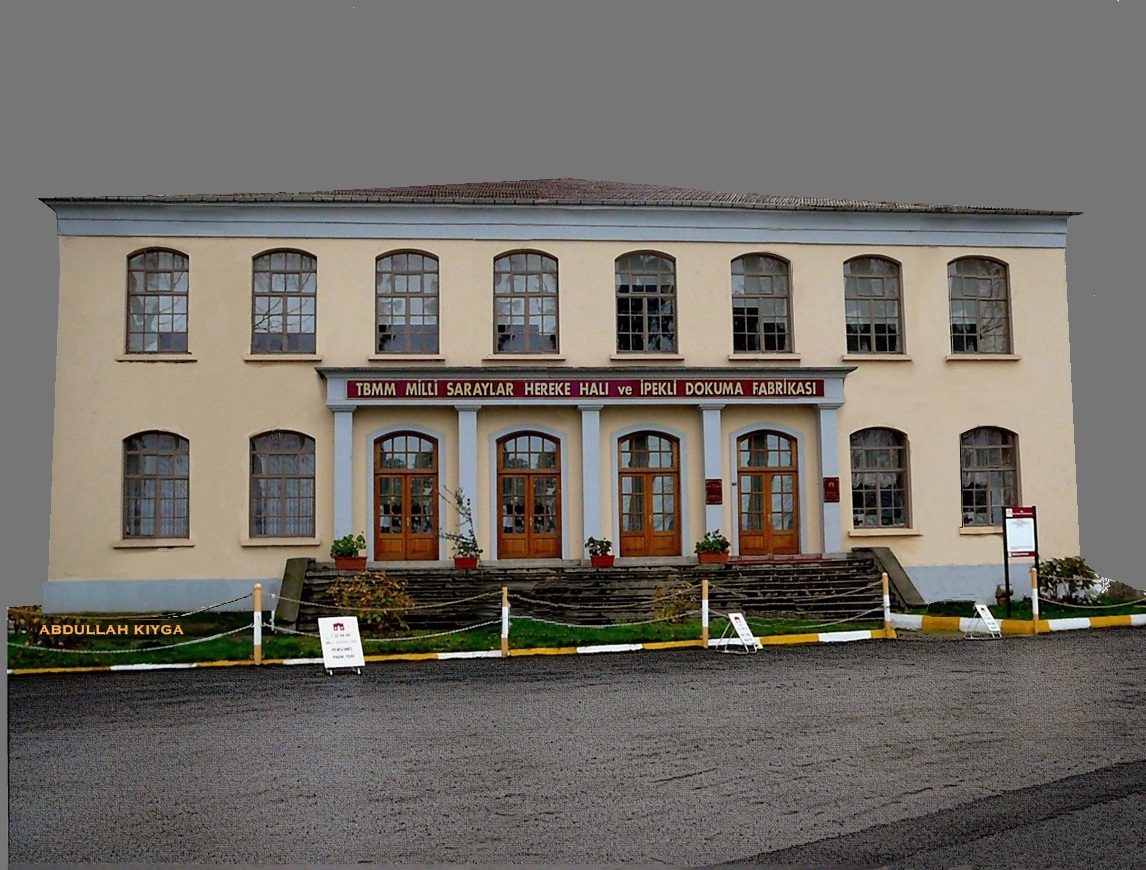 Hereke'deki tarihî dokuma fabrikası